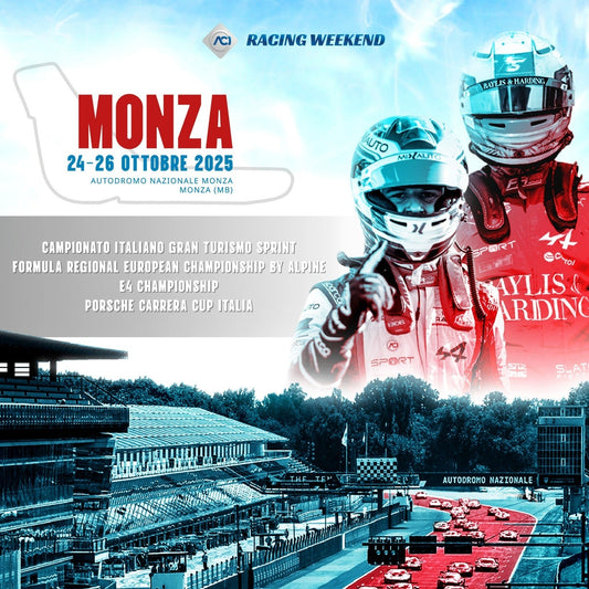 ACI Racing Weekend 2025: il gran finale a Monza, il Tempio della Velocità pronto a incoronare i campioni italiani